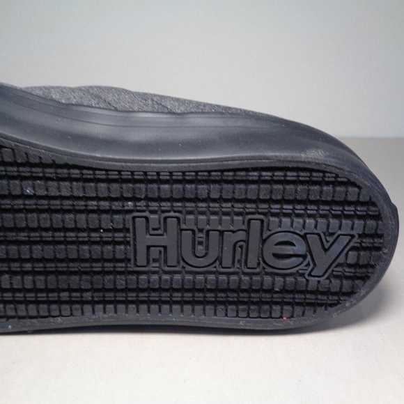 Hurley Size 11 M ARLO PUFF Gray Slip On Loafers New Men\'s Shoes main image 6
